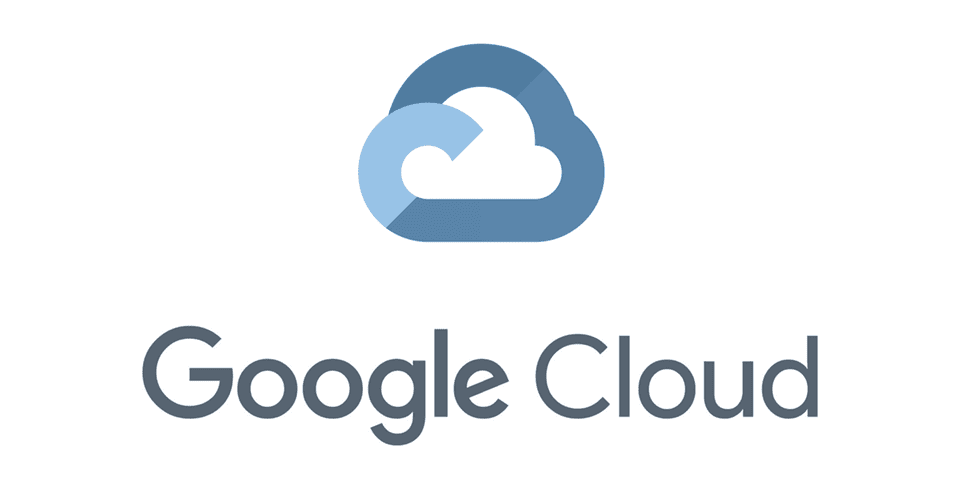 Google cloud sin logo, vi bruker google cloud for raske og sikre hosting-tjenester for våre partnere og kunder, webhotell